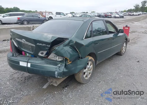 2001 Toyota Avalon Xls из США, поврежденный, VIN 4T1BF28B81U168290